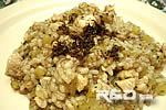 Risotto with black truffles