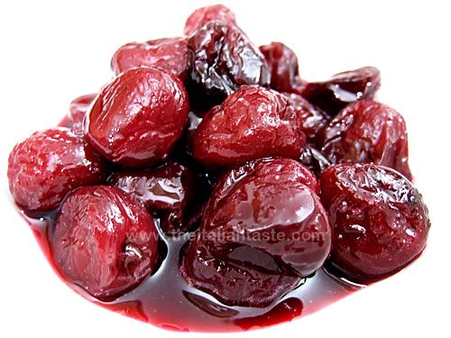 Cooked cherries