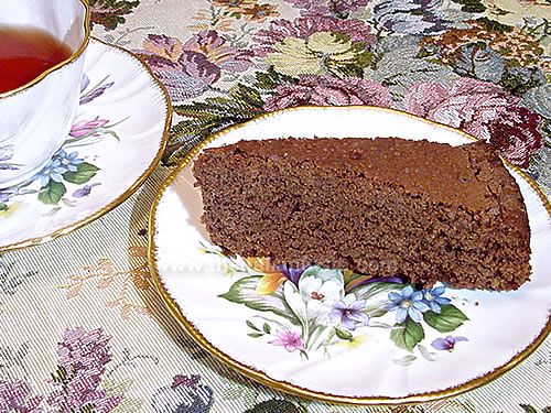 Chocolate cake, Italian style