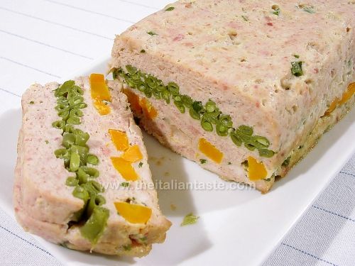 In terrine with vegetables