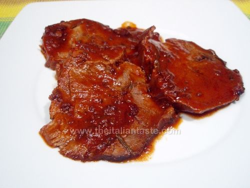 Pot roast in tomato sauce