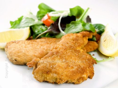 Breaded veal chops, Milan style