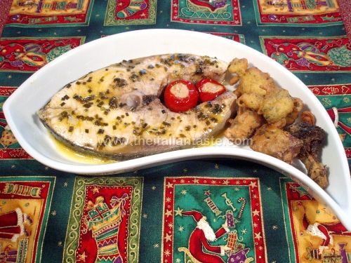 Citrus-flavored amberjack