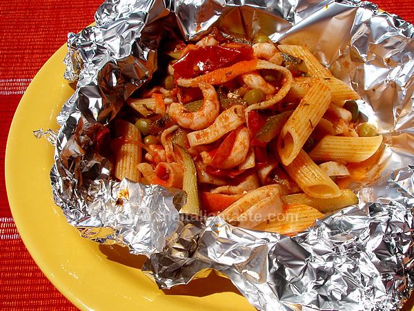 Penne al cartoccio