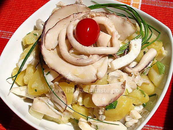 Cuttlefish salad