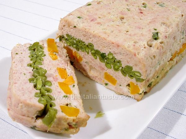 Rabbit and vegetable terrine
