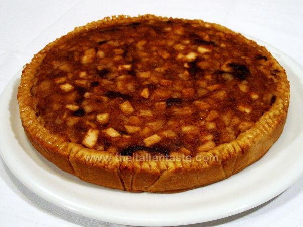 Crostata con frutta cotta
