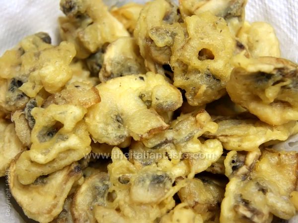 Fried mushrooms