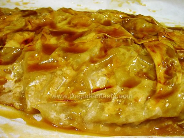 Strudel facile con pasta fillo