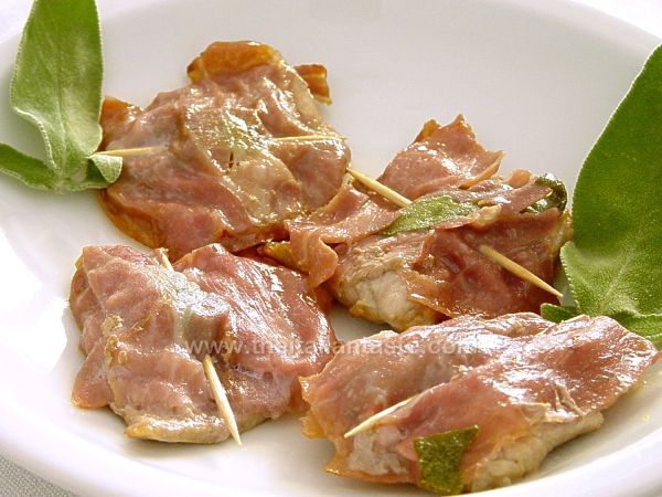 Veal saltimbocca recipe