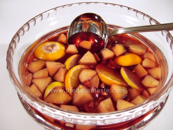 Red sangria | Winter recipe