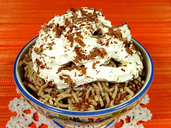 Mont Blanc dessert How-To