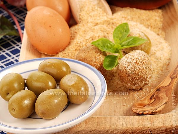 Ascolana olives without cheese