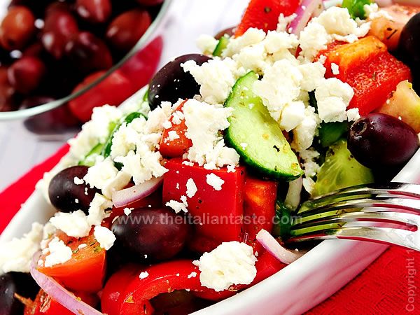 Horiatiki greek salad