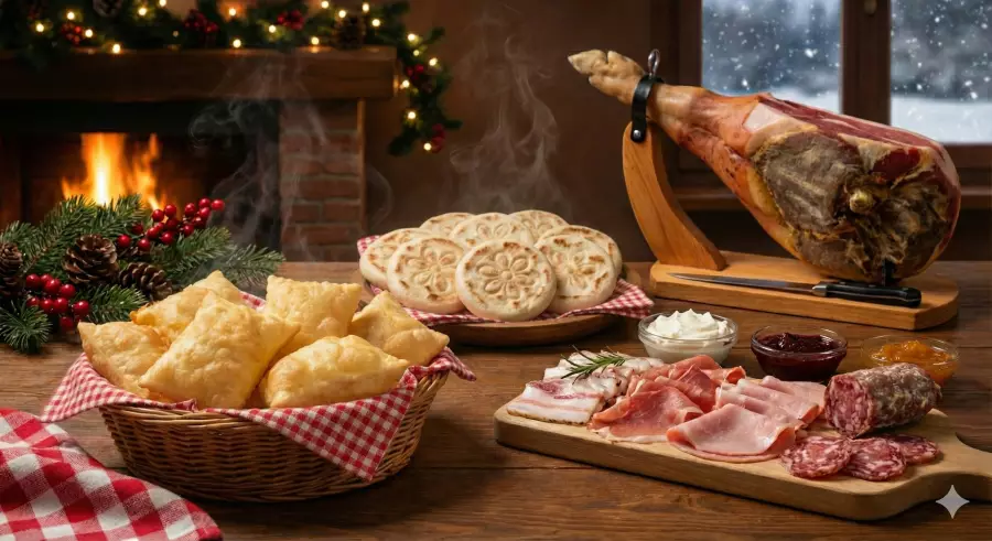 “Tigelle” or crescentine and gnocco fritto recipe