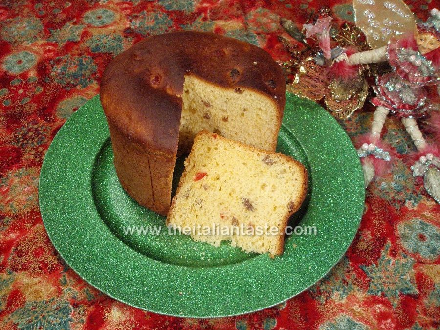 Panettone with fresh yeast