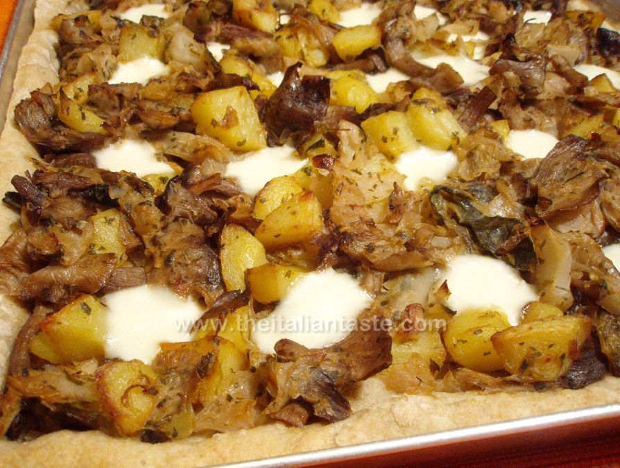 Autumnal savory tart