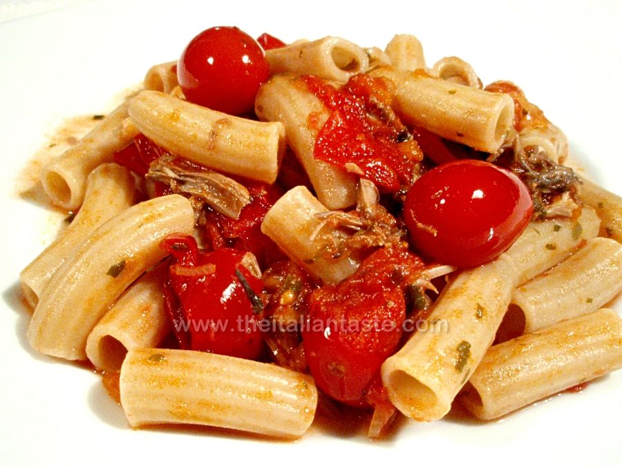 Duck-and-tomato sauce
