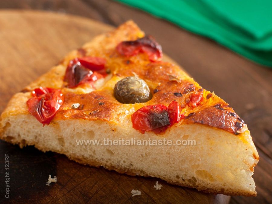 Tomato-and-oregano focaccia recipe