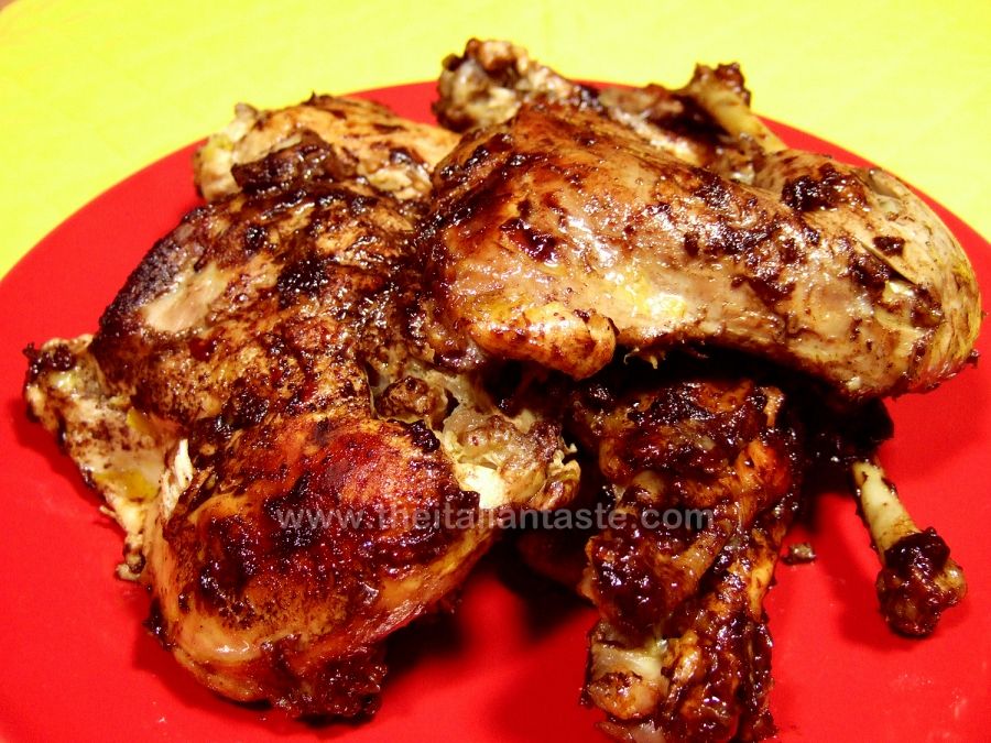 Faraona agli agrumi e cioccolato