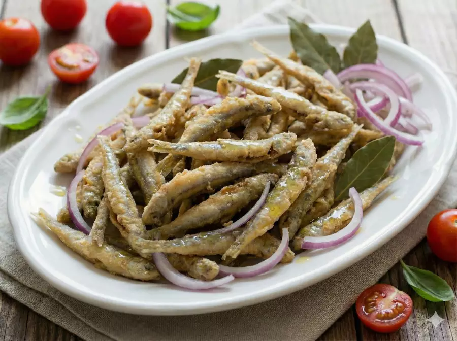 Soused fish or fried & marinated fish